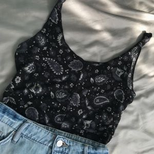 Free People Casual Low-back Bodysuit